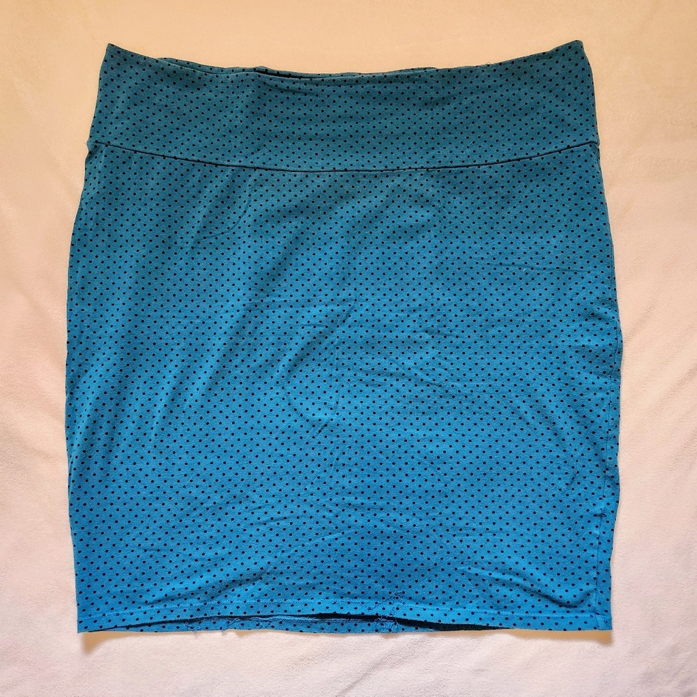Torrid Stretch pencil skirt - teal